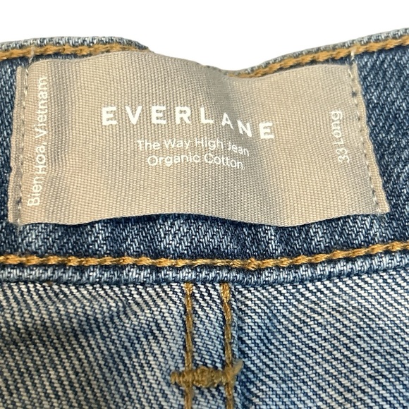 EVERLANE The Way-High® Jean Mid Indigo - Picture 4 of 10